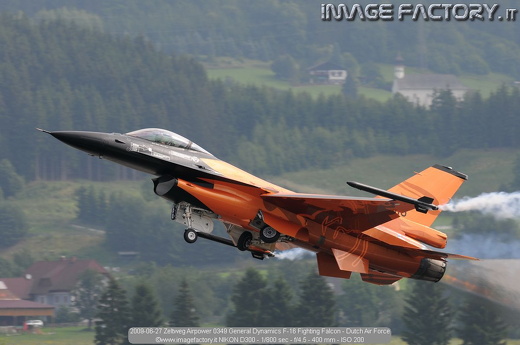 2009-06-27 Zeltweg Airpower 0349 General Dynamics F-16 Fighting Falcon - Dutch Air Force